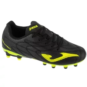 Joma Evolution Jr 2501 FG EVJW2501FG, Dla chłopca, Czarne, buty piłkarskie - korki, skóra syntetyczna, rozmiar: 32