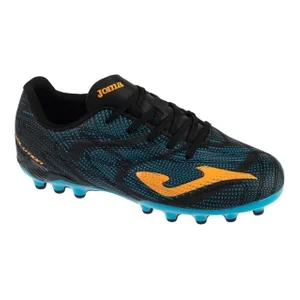Joma Evolution Jr 2601 AG EVJS2601AG, Dla chłopca, Czarne, buty piłkarskie - korki, skóra syntetyczna, rozmiar: 32