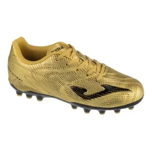 Joma Evolution Jr 2617 AG EVJS2617AG, Dla chłopca, Złote, buty piłkarskie - korki, skóra syntetyczna, rozmiar: 36