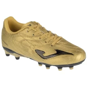 Joma Evolution Jr 2617 FG EVJS2617FG, Dla chłopca, Złote, buty piłkarskie - korki, skóra syntetyczna, rozmiar: 36