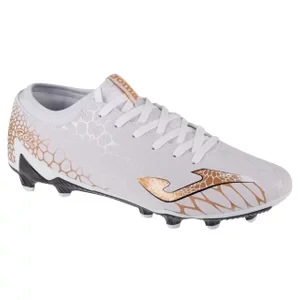 Joma Gol 2402 FG GOLS2402FG, Męskie, Białe, buty piłkarskie - korki, skóra syntetyczna, rozmiar: 41
