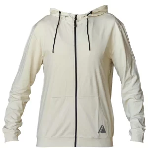 Joma Indoor Gym Zip-Up Hoodie 102970-001, Męskie, Beżowe, bluzy, wiskoza, rozmiar: L