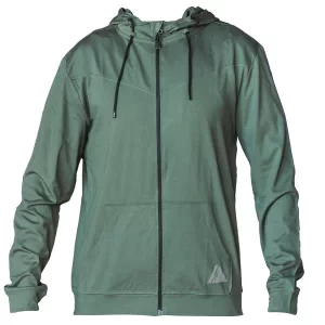 Joma Indoor Gym Zip-Up Hoodie 102970-477, Męskie, Zielone, bluzy, wiskoza, rozmiar: L