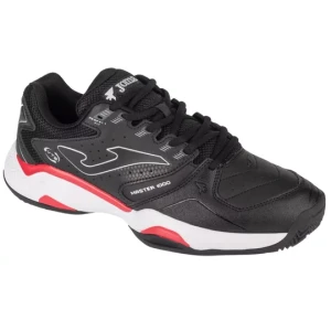 Joma Master 1000 Men 2401 TM100S2401C, Męskie, Czarne, buty do tenisa, skóra syntetyczna, rozmiar: 41