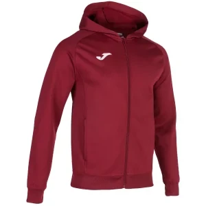 Joma Menfis Hoodie 101303-671, Męskie, Bordowe, bluzy, poliester, rozmiar: M