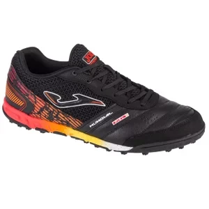 Joma Mundial 2401 TF MUNW2401TF, Męskie, Czarne, buty piłkarskie - turfy, skóra licowa, rozmiar: 40