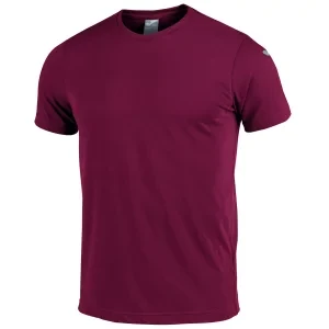 Joma Nimes Tee 101681-671, Męskie, Bordowe, t-shirty, poliester, rozmiar: XXS