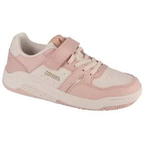 Joma Platea Low Jr 2413 JPLAS2413V, Dla dziewczynki, Różowe, buty sneakers, skóra syntetyczna, rozmiar: 31