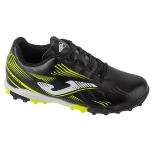 Joma Propulsion Jr 2501 TF PRJW2501TF, Dla chłopca, Czarne, buty piłkarskie - turfy, skóra syntetyczna, rozmiar: 27