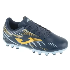 Joma Propulsion Jr 2503 AG PRJW2503AG, Dla chłopca, Granatowe, buty piłkarskie - korki, skóra syntetyczna, rozmiar: 32