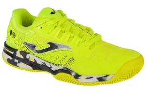 Joma Slam Jr 2309 JSLAMW2309C, Dla dziewczynki, Żółte, buty do tenisa, przewiewna siateczka, rozmiar: 34