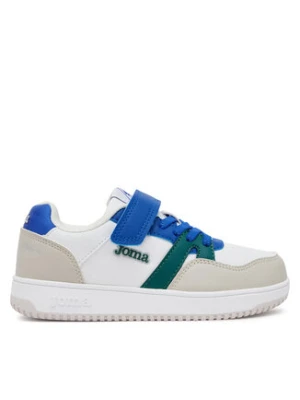 Joma Sneakersy Platea Low Jr 2534 JPLAS2534V Biały