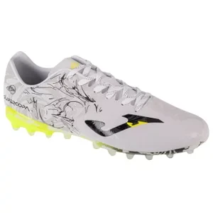 Joma Super Copa 2402 AG SUPS2402AG, Męskie, Białe, buty piłkarskie - korki, skóra syntetyczna, rozmiar: 42