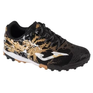 Joma Super Copa Jr 2401 TF SCJS2401TF, Dla chłopca, Czarne, buty piłkarskie - turfy, skóra syntetyczna, rozmiar: 37
