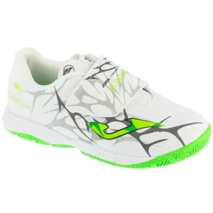 Joma Super Copa Jr 2502 INV SCJW2502INV, Dla chłopca, Białe, buty halowe - halówki, skóra syntetyczna, rozmiar: 27