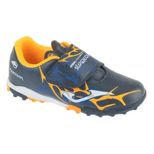 Joma Super Copa Jr 2503 TF SCJW2503TFV, Dla chłopca, Granatowe, buty piłkarskie - turfy, skóra syntetyczna, rozmiar: 32