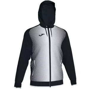 Joma Supernova Hooded Jacket 101285-102, Męskie, Białe, bluzy, poliester, rozmiar: L