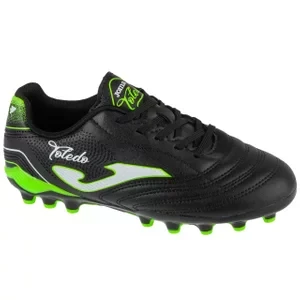 Joma Toledo Jr 2501 AG TOJW2501AG, Dla chłopca, Czarne, buty piłkarskie - korki, skóra syntetyczna, rozmiar: 30