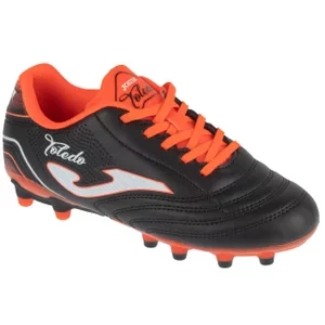 Joma Toledo Jr 2601 FG TOJS2601FG, Dla chłopca, Czarne, buty piłkarskie - korki, skóra syntetyczna, rozmiar: 32