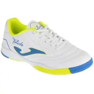 Joma Toledo Jr 2602 IN TOJS2602IN, Dla chłopca, Białe, buty halowe - halówki, skóra syntetyczna, rozmiar: 31