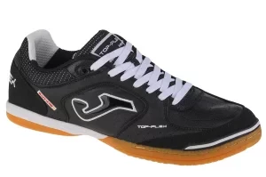 Joma Top Flex 2121 IN TOPS2121IN, Męskie, Czarne, buty halowe - halówki, skóra licowa, rozmiar: 36