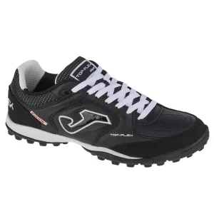 Joma Top Flex 2121 TF TOPS2121TF, Męskie, Czarne, buty piłkarskie - turfy, skóra licowa, rozmiar: 36