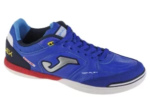 Joma Top Flex 2304 IN TOPS2304IN, Męskie, Niebieskie, buty halowe - halówki, skóra licowa, rozmiar: 45