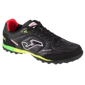 Joma Top Flex 2401 TF TOPS2401TF, Męskie, Czarne, buty piłkarskie - turfy, skóra licowa, rozmiar: 40