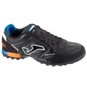 Joma Top Flex 2531 TF TOPS2531TF, Męskie, Czarne, buty piłkarskie - turfy, skóra licowa, rozmiar: 42
