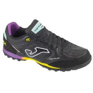 Joma Top Flex 2601 TF TOPS2601TF, Męskie, Czarne, buty piłkarskie - turfy, skóra licowa, rozmiar: 40