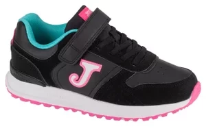 Joma Tornado Jr 2431 JTORNAW2431V, Dla dziewczynki, Czarne, buty sneakers, skóra syntetyczna, rozmiar: 30