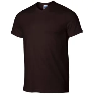 Joma Versalles Short Sleeve Tee 101740-641, Męskie, Brązowe, t-shirty, bawełna, rozmiar: M