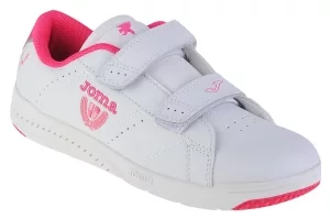 Joma W.Play Jr 2310 WPLAYW2310V, Dla dziewczynki, Białe, buty sneakers, skóra syntetyczna, rozmiar: 22