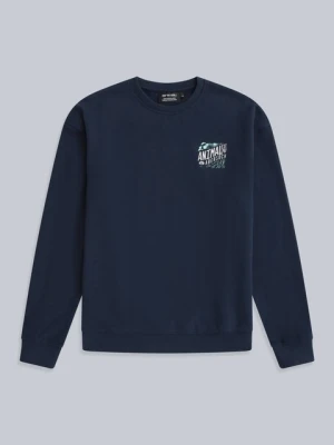 Jonah Abersoch bluza męska - Navy Animal
