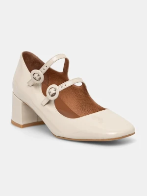 Jonak czółenka skórzane DELOU VERNIS