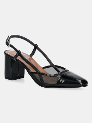 Jonak czółenka skórzane DHAPOPILLE