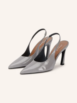 Jonak Czółenka Typu Slingback Darma grau SZARY
