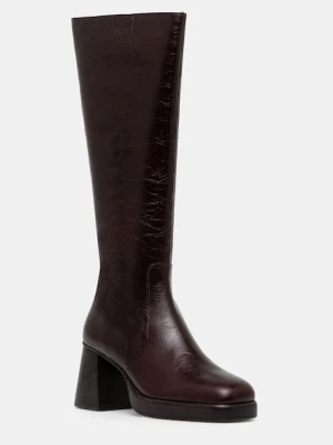 Jonak kozaki skórzane BETINA CUIR VIEILLI