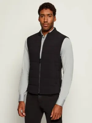 Joop! Bezrękawnik Witro | Slim Fit | z dodatkiem wełny