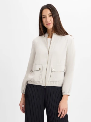 JOOP! Bluza damska - Joana Kobiety Sztuczne włókno beżowy jednolity,