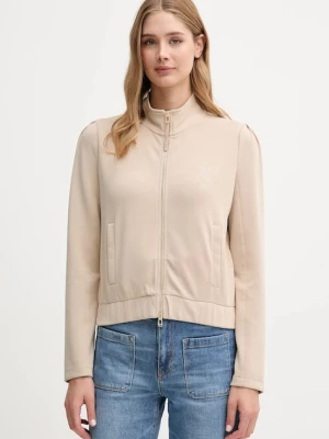 Joop! bluza damska kolor beżowy gładka 30047776