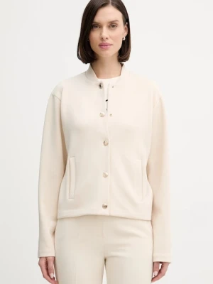 Joop! bluza damska kolor beżowy gładka 30100415