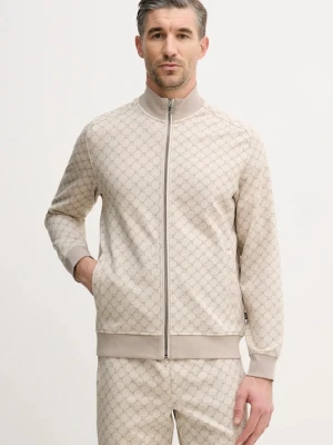 Joop! bluza męska kolor beżowy wzorzysta 30100506