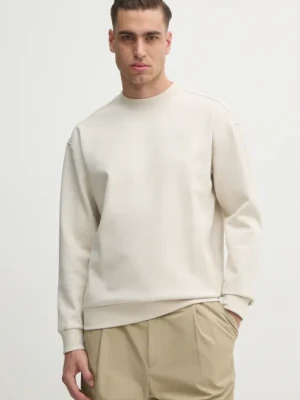 Joop! bluza męska kolor beżowy z nadrukiem 30044702