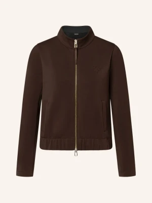 Joop! Bluza Rozpinana Tenley braun CIEMNOBRĄZOWY