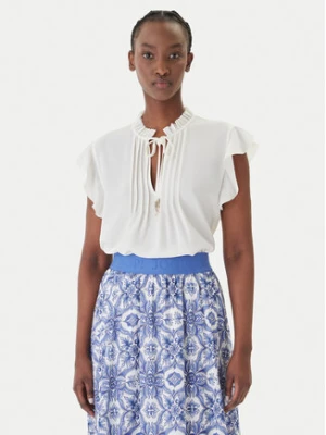 JOOP! Bluzka Benita 30102114 Écru Regular Fit