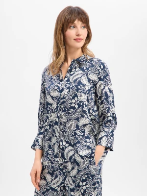 JOOP! Bluzka damska Kobiety wiskoza (100%) niebieski,