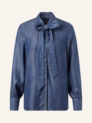 Joop! Bluzka Z Wiązaniem Pod Szyją Ulla W Stylu Jeansowym blau