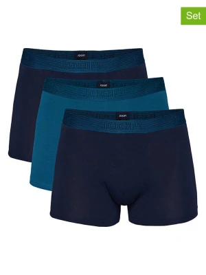Joop! Bodywear Bokserki (3 pary) w kolorze granatowo-turkusowym rozmiar: L