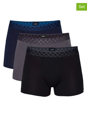 Joop! Bodywear Bokserki (3 pary) w kolorze granatowym, czarnym i szarym rozmiar: XXL